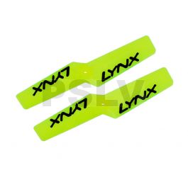  LXPN424  NanoCPX   Lynx Plastic Propeller 42 mm  Yellow Neon 